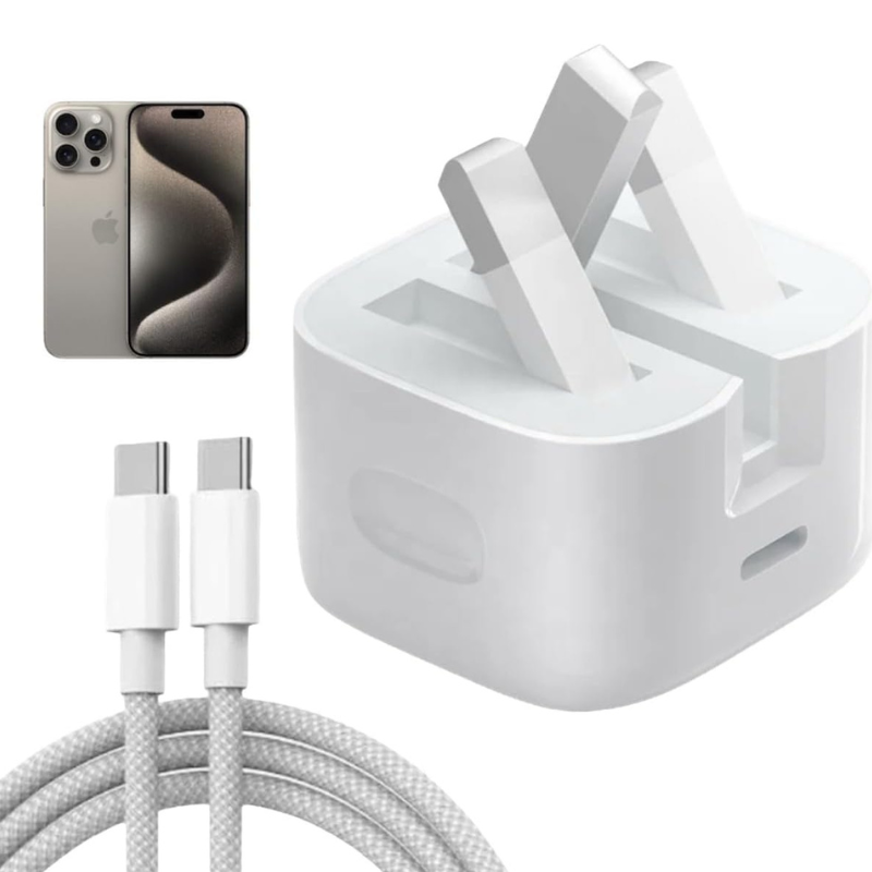 iPhone 15 Pro Max 35W USB-C Power Adapter 